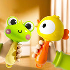 Abs Baby Shaker Toy Animal Shape Choice (Frog Or Chick)