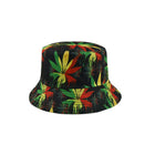 Flat Top Bucket Hat With Short Brim