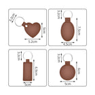 Custom PU Leather Keychains