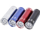 Mini 9 Led Uv Violet Flashlight
