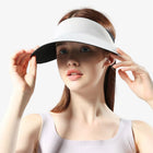 Traceless Sun Visor Hat Stereoscopic Big Brim Cap