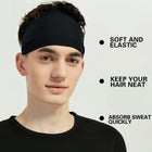 Moisture Wicking Workout Sweatband Headbands