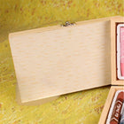 24 Colors Crayons Wooden Box Set