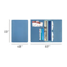 Pu Passport Cover With Card And Ticket Slot