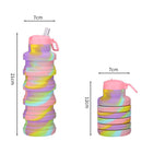 Foldable Water Bottle With Spout Lid