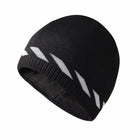 Reflective Silk Beanie Outdoor Night Work Knit Hats