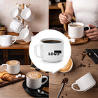 12 Oz Stackable Coffee Mugs