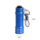Mini Aluminum Led Flashlight With Keychain