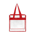 Large Transparent Totes With Zippers