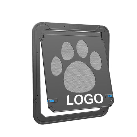 Abs Material Magnetic Self-Closing Dog Screen Door