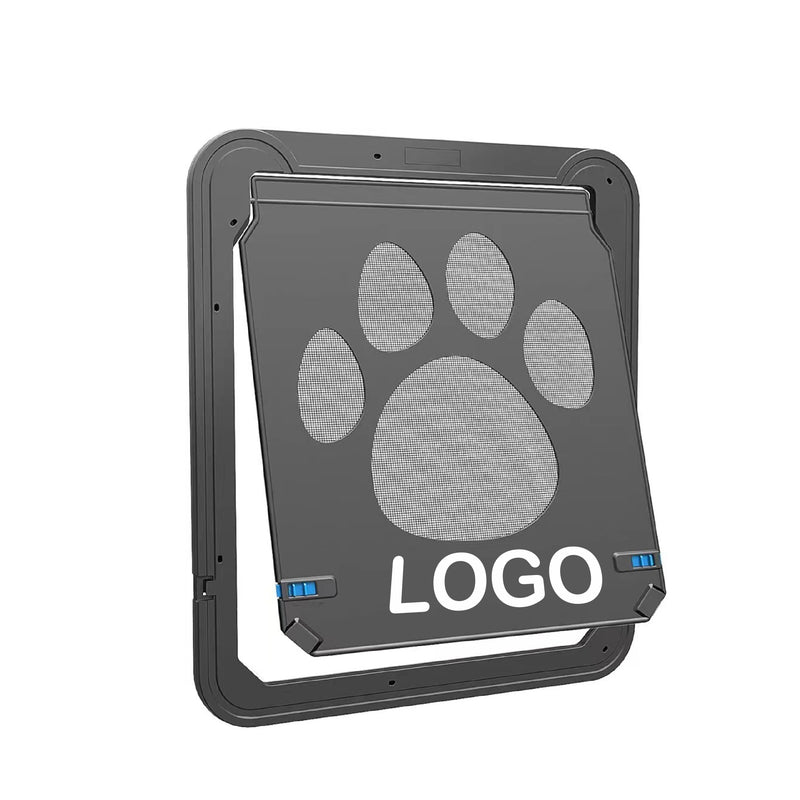 Abs Material Magnetic Self-Closing Dog Screen Door