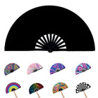 Large Folding Hand Rave Fan