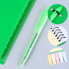 Spiral Notebook with Pen and Sticky Notes