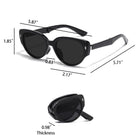 Uv Protection Simple Foldable Sunglasses