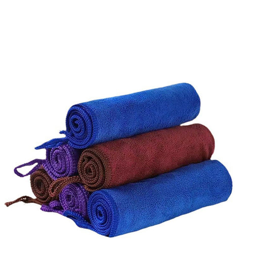 Absorbent Microfiber Cleaning Cloths Home Kitchen