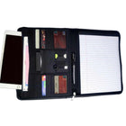 Executive PU Leather Zippered Portfolio