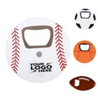 Customizable Sports Fridge Magnet Bottle Opener