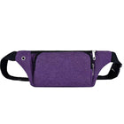 Waterproof Oxford Waist Bag: Side Headphone Port & Durable