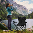 Outdoor Portable Folding Camping Chair With Carrying Bag