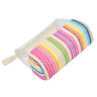 Eco-Friendly Straw PVC Cosmetics Storage Organizer Bag
