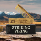 Men's Folding Wooden Comb