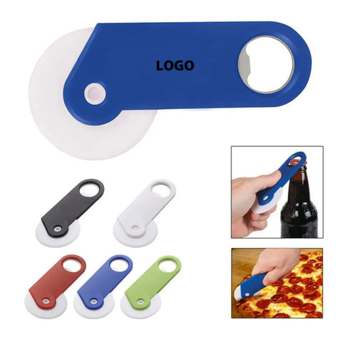 2-in-1 Pizza Cutter with Bottle Opener