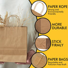 Kraft Paper Retro Brown Bag