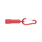 2-in-1 Mini Metal Compact Flashlight/LED Torch Keychain