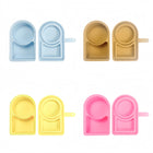 Silicone Double Layer Spice Box With Lid