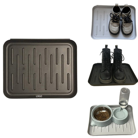 Small Size Boot Tray Heavy Duty Shoe Tray Pet Feeding Mat