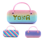 Portable Sunglasses Pouch Hard Shell with Handle