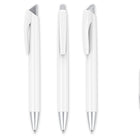 Black 1.0mm Plastic Click Ballpoint Pen