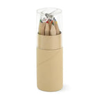 12 Colored Pencils In Tube W/Sharpener