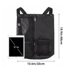 Mesh Beach Backpack With Drawstring Wet Pocket