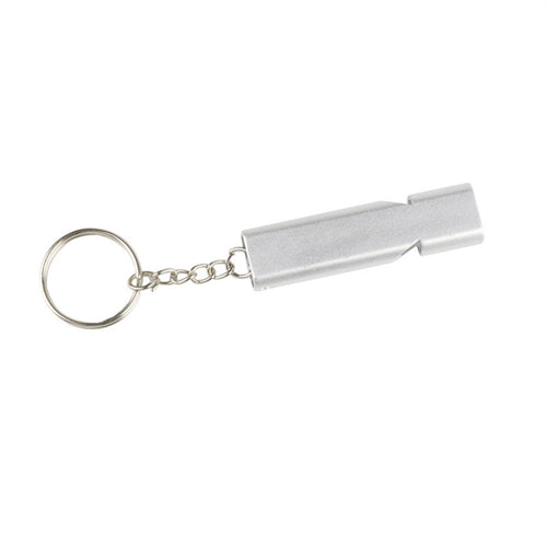 Dual-Hole High-Frequency Aluminum Whistle
