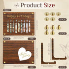 Wooden Birthday Table Decor