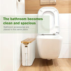 Toilet Paper Storage Holder Foldable With Lid