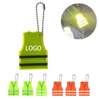 PVC Reflective Safety Vest Keytag