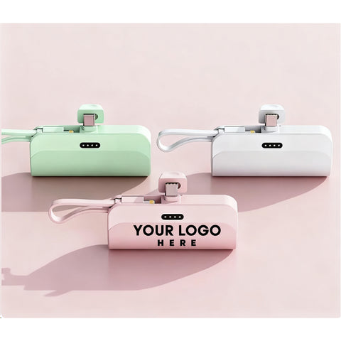 5000 Mah Pocket Wireless Capsule Power Bank
