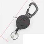 Round Heavy Duty Metal Badge Reel w/ Belt Clip
