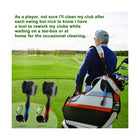 Retractable Nail Head Golf Club Cleaner