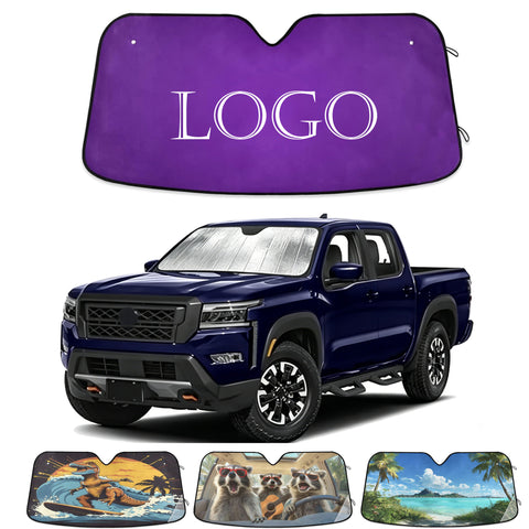 Reflective Aluminum Windshield Sun Shade For Trucks