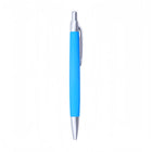 Soft Touch Ballpoint Pen Fast Drying Black Ink Pen With Clip