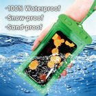 IPX8 Waterproof Phone Pouch Clear Touch Travel Lanyard