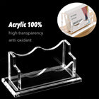Clear Acrylic Business Card Holder for Desk Display