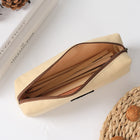 Simple Canvas Zipper Pencil Case