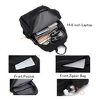 Casual Laptop Backpack With Usb Charging Port For Men
