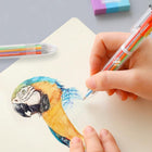 6-In-1 Multi-Color Retractable Ballpoint Pen