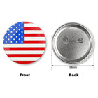 Iron Round Badge With Frosted Base