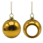Round Plastic Christmas Tree Ball Decoration